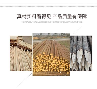 咸 寧通山 12公分杉木樁護岸圍堰打樁木原木 制作工廠 優(yōu)選木業(yè) a